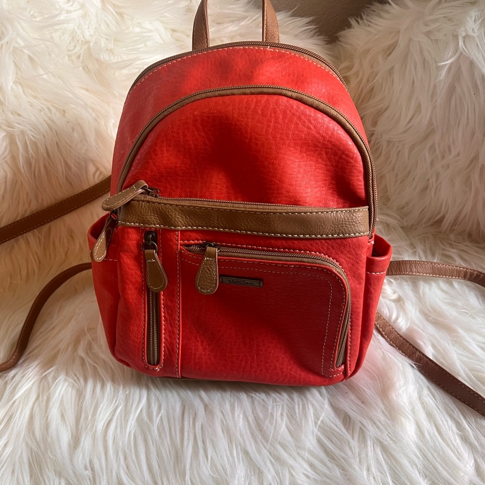 Multisac. - Adele Orange Pebbled High Quality Veg… - image 2